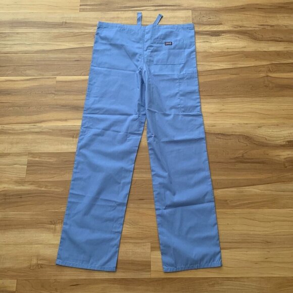 Two Cherokee Workwear Unisex Drawstring Scrub Pants Tall Small 4100T Ciew Blue - Picture 3 of 9